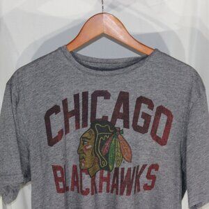Level Wear NHL Chicago Blackhawks Hockey Short Sleeve T-shirt - Size M